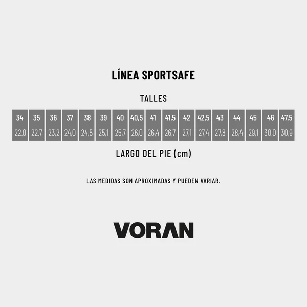 tabla de talles