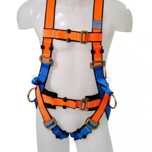 Arnes Cuerpo Comp., 3 anillos D, uno dorsal anticaidas, 2 en cintura de Sujeción. Toma frontal anticaídas en cinta