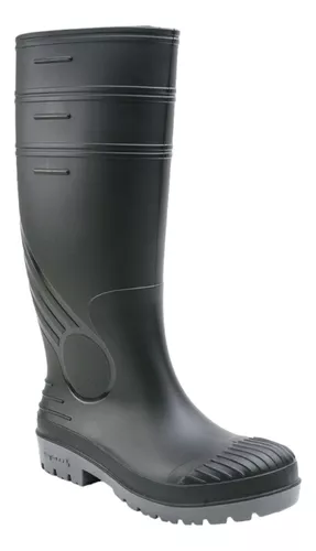 Bota Escorpio 1/2 caña PVC negra