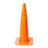 Cono de 75 cm FLEXIBLE color naranja vial-2