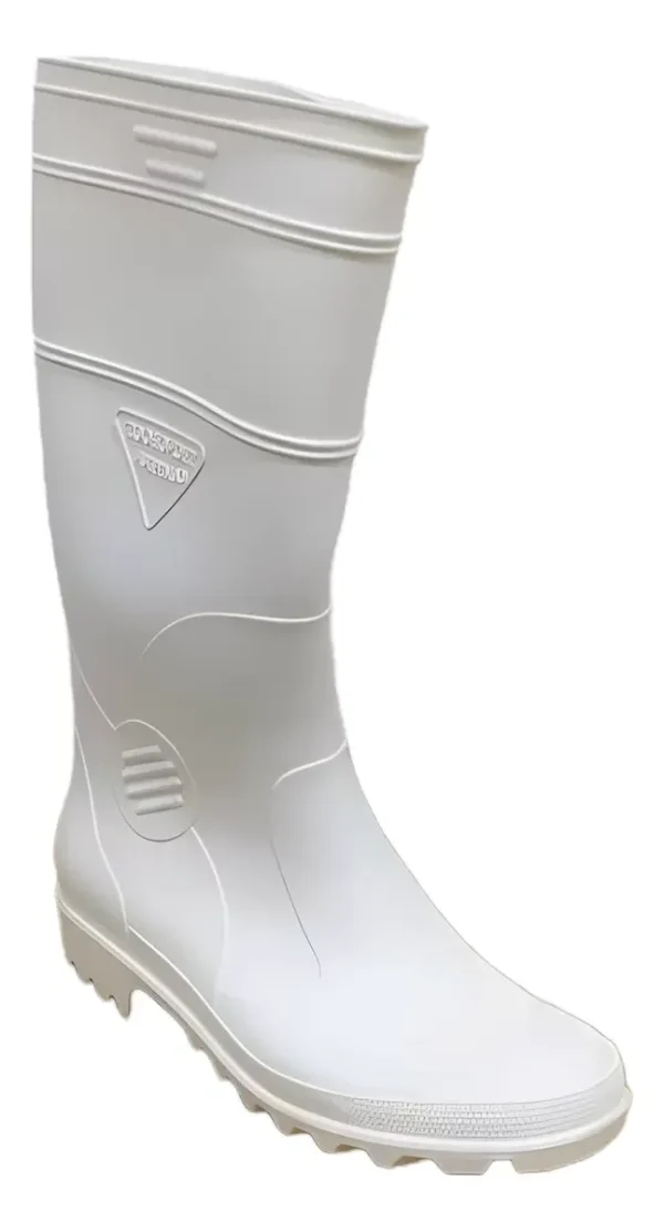 Bota Tecnoboot 1-2 caña PVC blanca