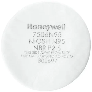 North by Honeywell 7506N95 - Filtros de partículas, cartucho-filtro, partículas sin aceite, N95, morado (paquete de 10)